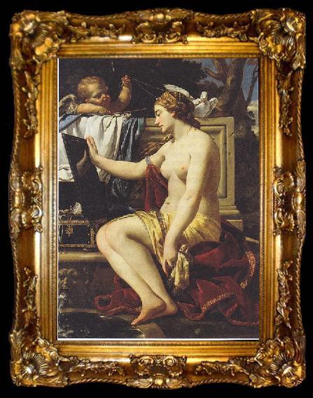framed  Simon  Vouet Toilette of Venus, ta009-2